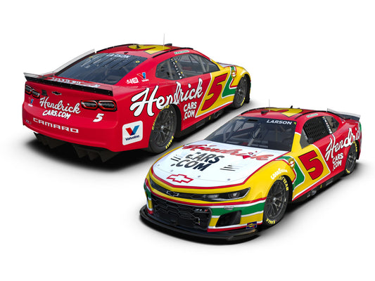 Kyle Larson 2024 - #5 Hendrickcars.com (Throwback) - 1:64 ARC Diecast