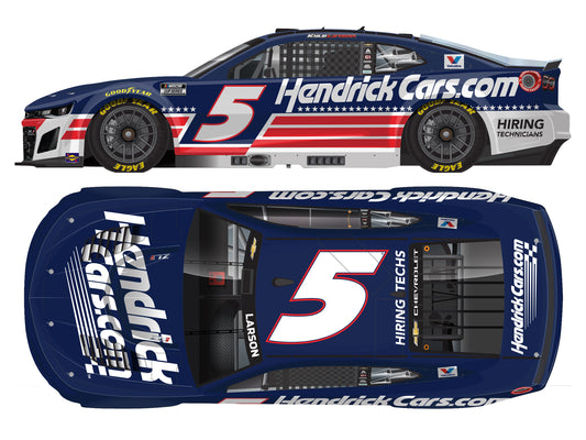 Kyle Larson 2026 - #5 HendrickCars Patriotic - 1:64 ARC Diecast