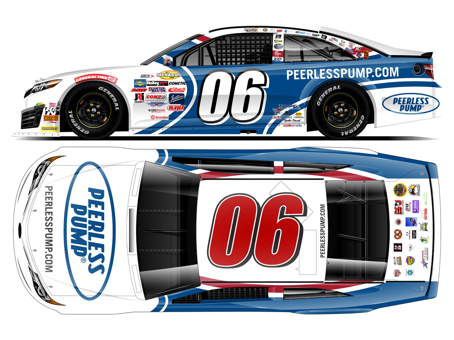 Brayton Laster 2025 - #6 Peerless Pump - 1:64 ARC Diecast