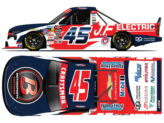 Landen Lewis 2026 - #45 Circle B Motorsports Auctions / J.F. Electric - 1:64 ARC Diecast