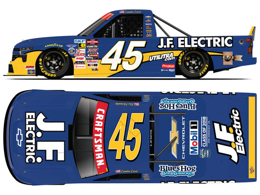 Landen Lewis 2026 - #45 J.F. Electric Tribute - 1:24 ARC Diecast