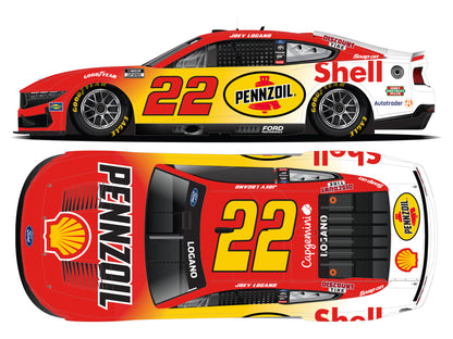Joey Logano 2025 - #22 Shell-Pennzoil Special - 1:24 ELITE Diecast