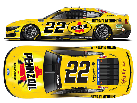 Joey Logano 2026 - #22 Pennzoil - 1:24 ELITE Diecast