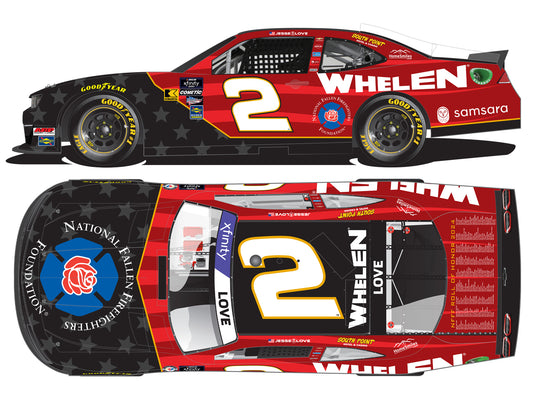 Jesse Love Jr 2024 - #2 Whelen / National Fallen Firefighters Foundation - 1:24 ARC Diecast