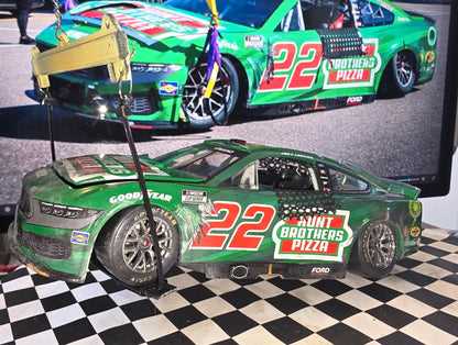 MrMuffin Racing Custom Wrecked 2024 Joey Logano #22 Hunt Brothers Pizza Phoenix Raceway - MRMRC-007