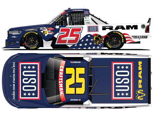 Jamie McMurray 2026 - #25 USO - 1:64 ARC Diecast