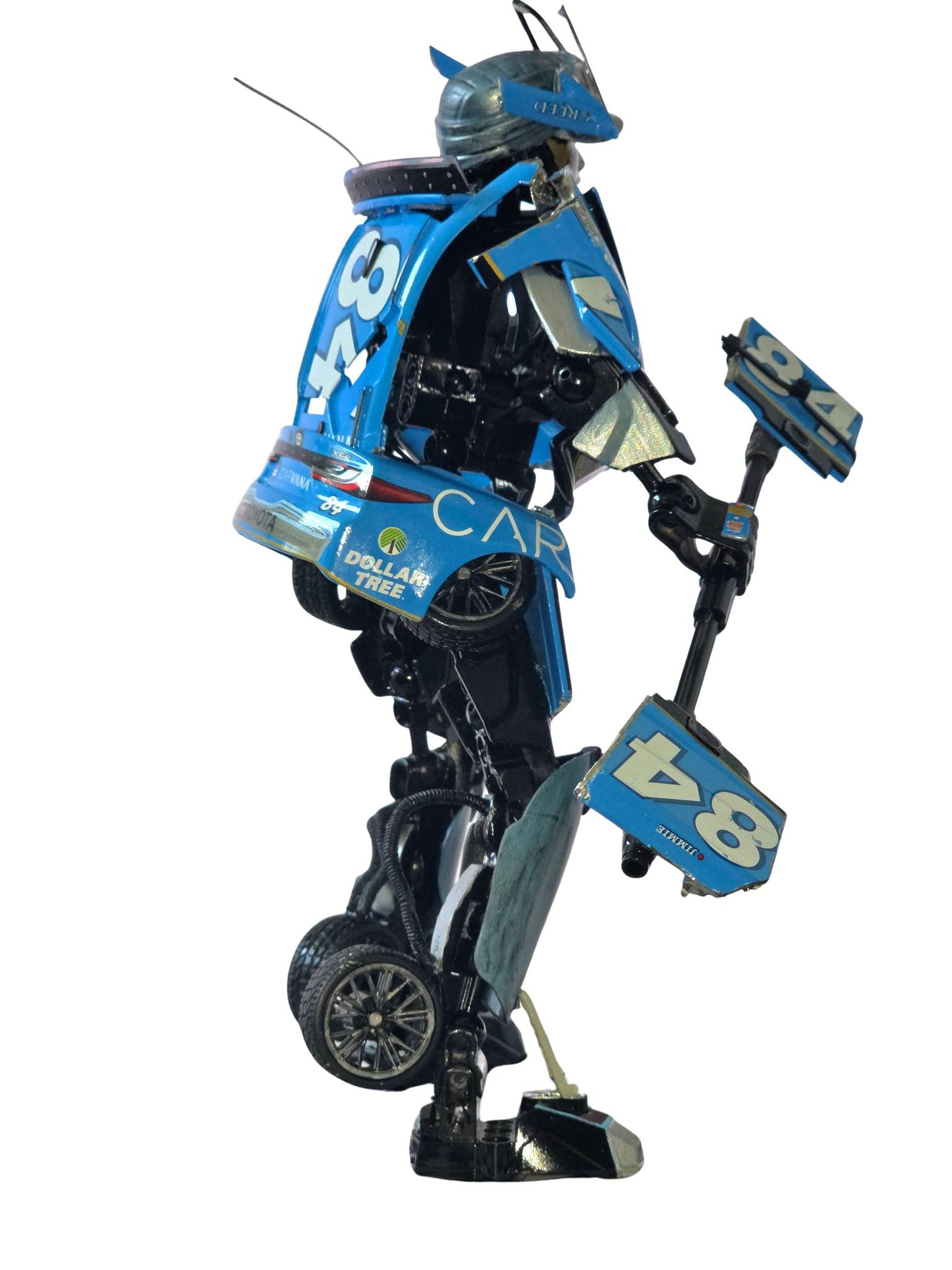 MrMuffin Racing Custom Fantasy Diecast 2024 Jimmie Johnson Carvana Transformer - MRMRC-001