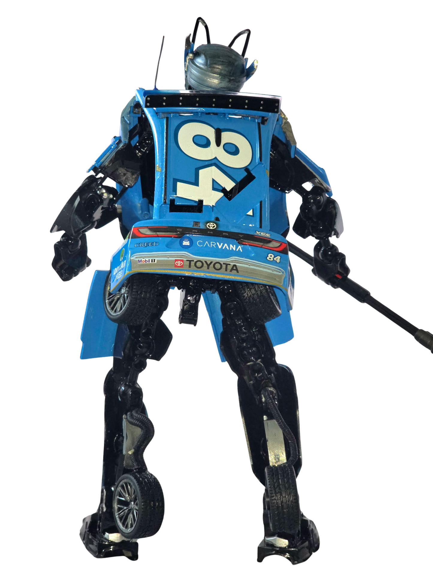 MrMuffin Racing Custom Fantasy Diecast 2024 Jimmie Johnson Carvana Transformer - MRMRC-001