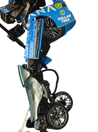 MrMuffin Racing Custom Fantasy Diecast 2024 Jimmie Johnson Carvana Transformer - MRMRC-001