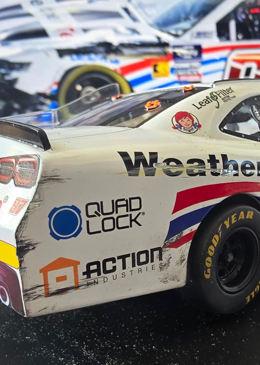 MrMuffin Racing Custom Wrecked 2024 SVG WeatherTech ARCA Debut Diecast - MRMRC-004