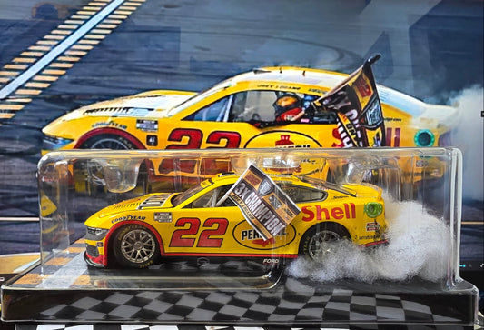 MrMuffin Racing Custom 2024 Joey Logano Burnout Diecast- MRMRC-002