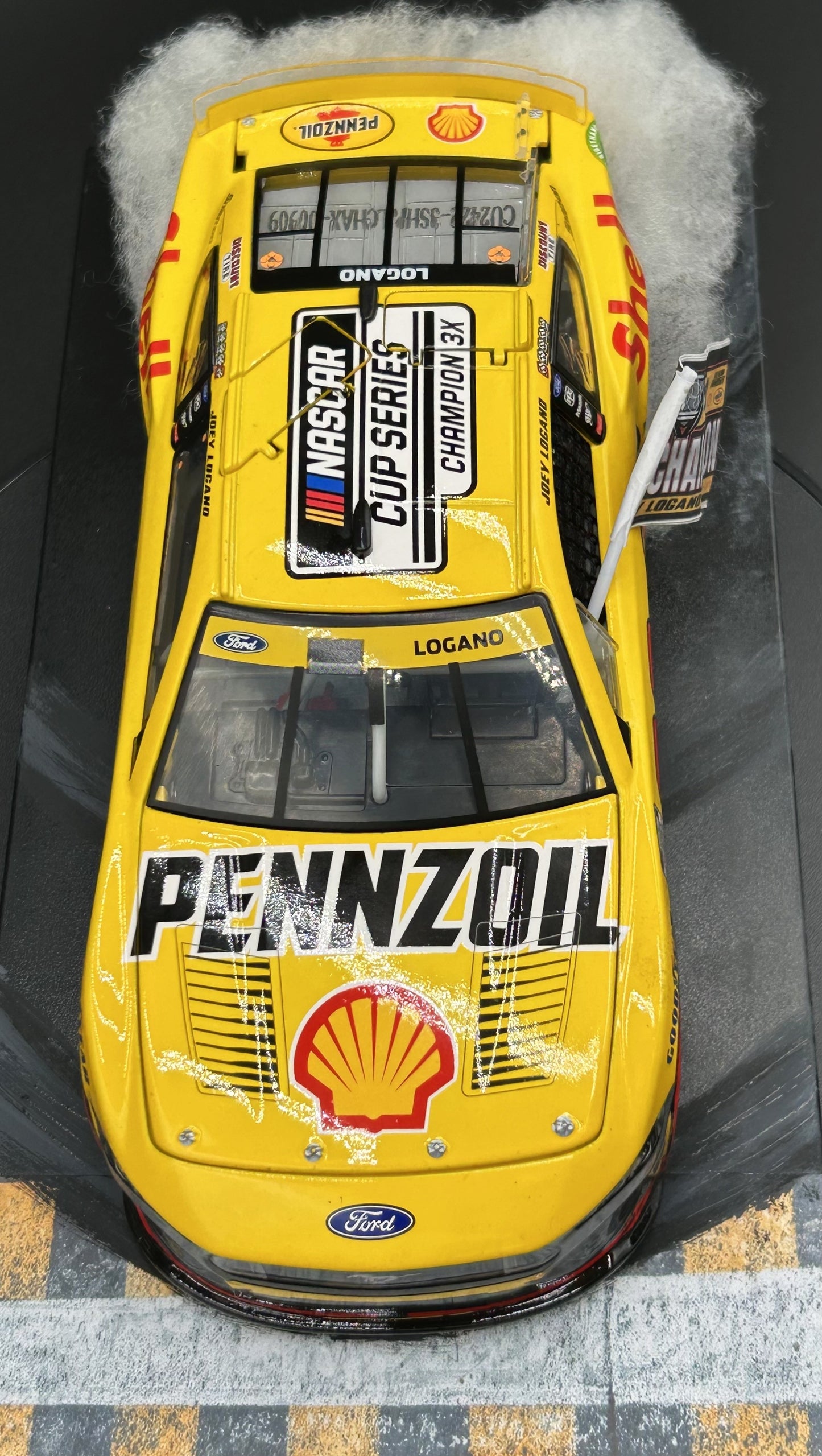 MrMuffin Racing Custom 2024 Joey Logano Burnout Diecast- MRMRC-002