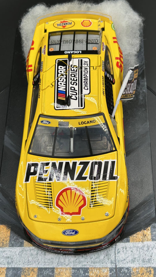 MrMuffin Racing Custom 2024 Joey Logano Burnout Diecast- MRMRC-002