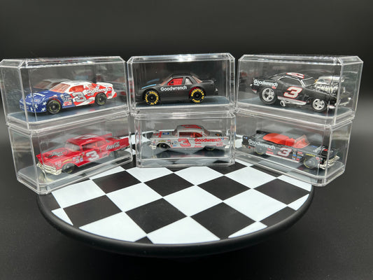 Pioneer Plastics 164CD-6PK - 1:64 Scale Display Case with Mirror (6-Pack)