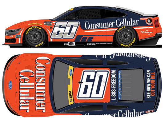 Ryan Preece 2026 - #60 Consumer Cellular - 1:24 ELITE Diecast