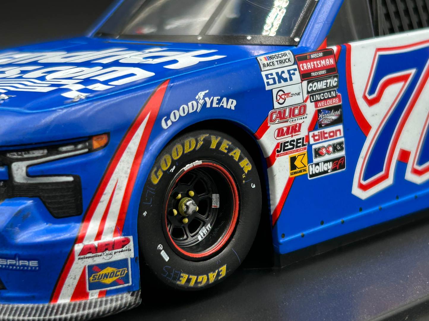 Rajah Caruth 2024 - #71 HendrickCars (Las Vegas Raced Win) - 1:24 ARC Diecast