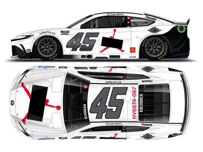 Tyler Reddick 2025 - #45 Jordan Brand - 1:24 ELITE Diecast