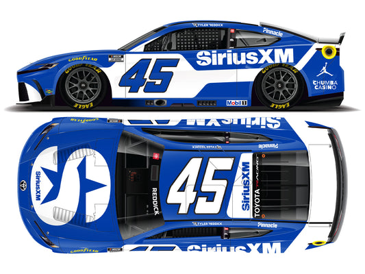 Tyler Reddick 2026 - #45 SiriusXM - 1:24 ARC Chrome Diecast