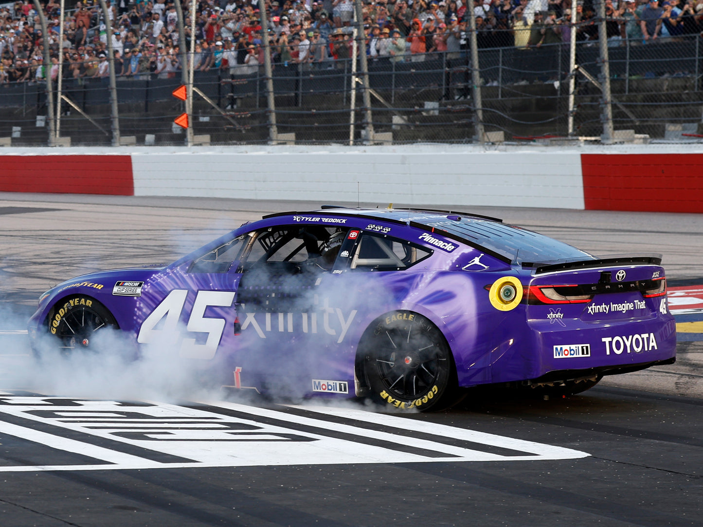 Tyler Reddick 2026 - #45 Xfinity (Darlington Raced Win) - 1:24 ELITE Diecast
