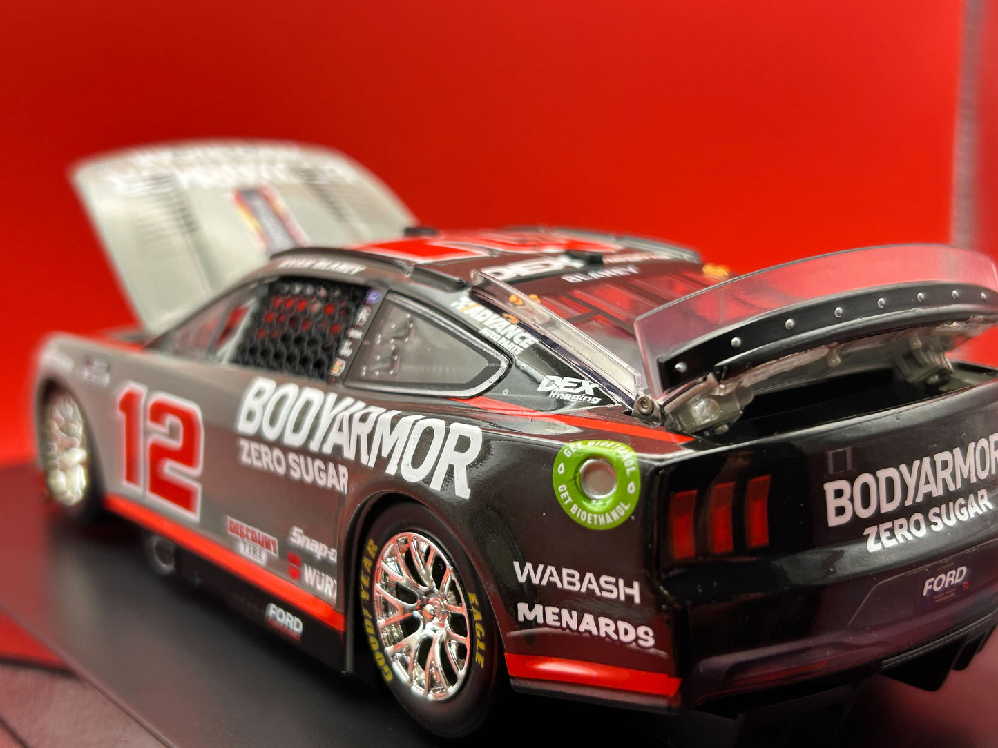 Ryan Blaney 2025 - #12 BODYARMOR Zero Sugar - 1:24 ELITE Diecast - LRO#07