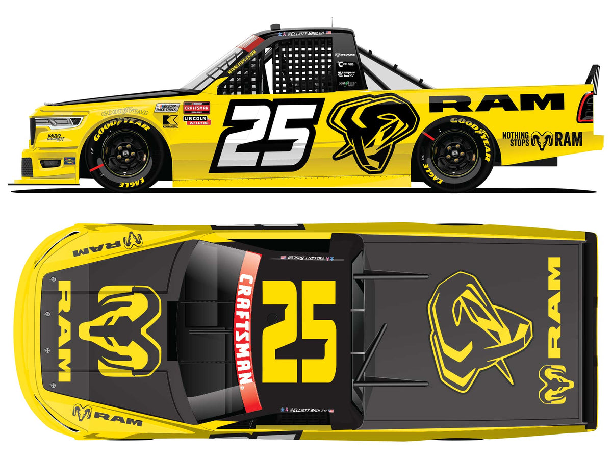 Elliott Sadler 2026 - #25 RAM Trucks - 1:64 ARC Diecast