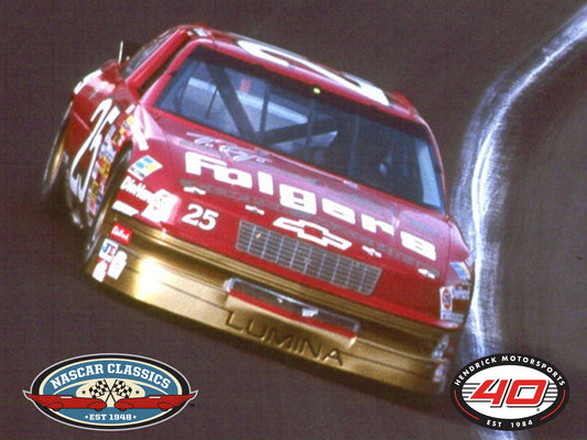 Ken Schrader 1989 - #25 Folgers Coffee (Charlotte Raced Win) - 1:24 ARC Diecast