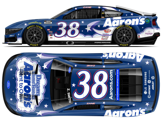 Zane Smith 2026 - #38 Aaron's Dream Machine - 1:24 ELITE Diecast