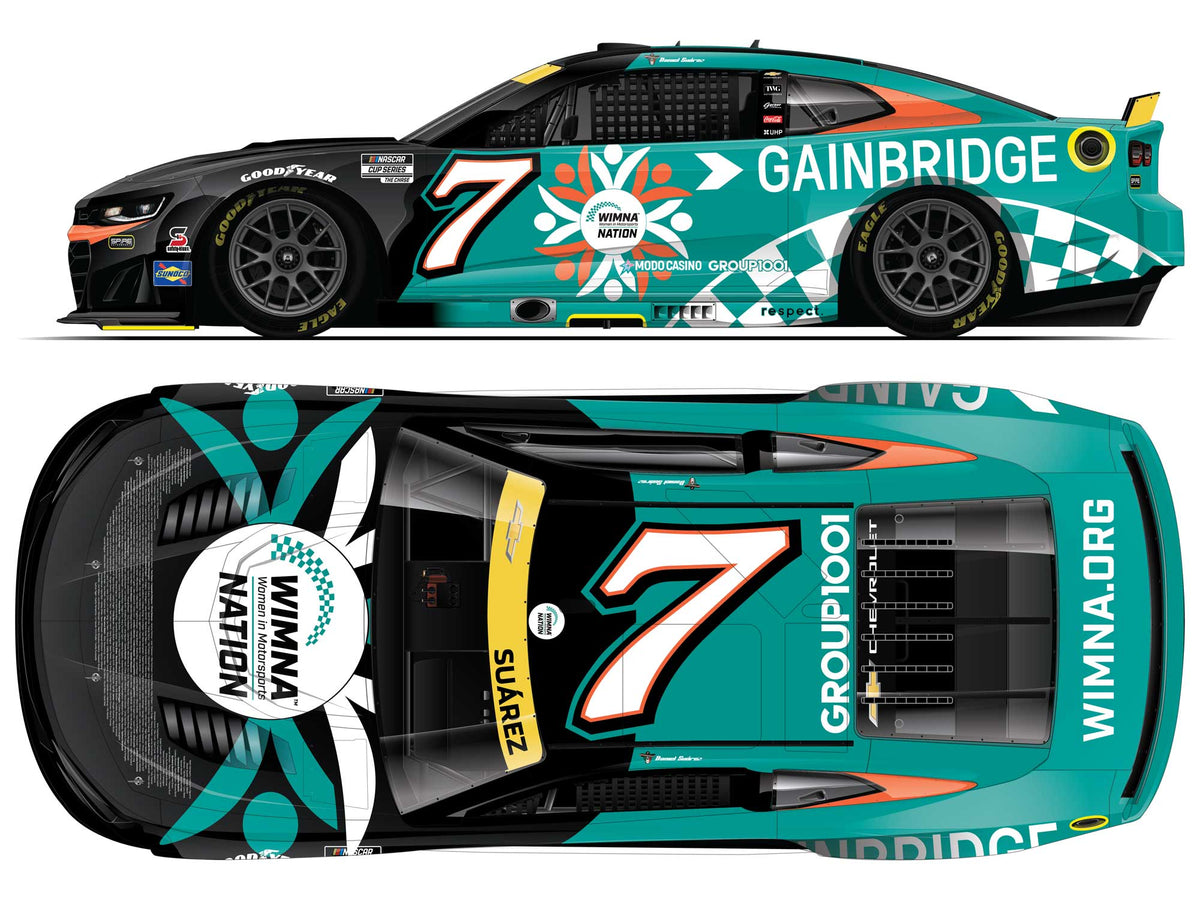 Daniel Suarez 2026 - #7 Women In Motorsports Nation - 1:24 ELITE Diecast
