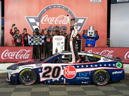 Christopher Bell 2024 - #20 Rheem Salutes (Charlotte Raced Win) - 1:64 ARC Diecast