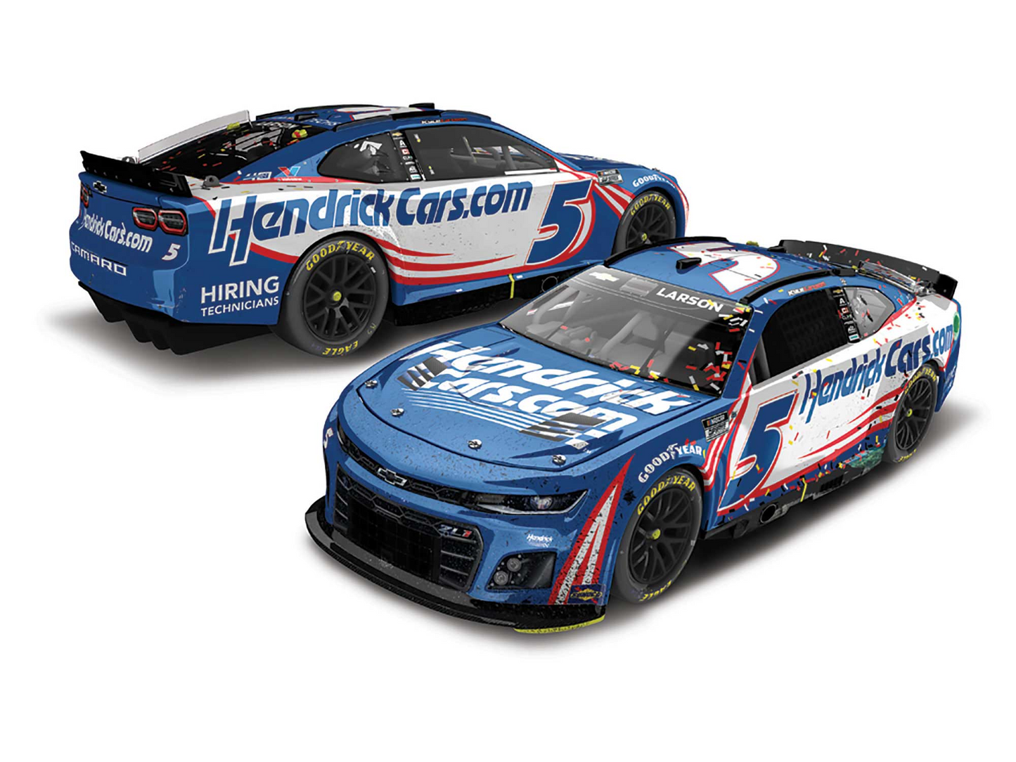 Kyle Larson 2024 - #5 HendrickCars.com (Las Vegas Raced Win) - 1:24 ARC Diecast