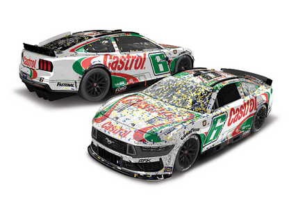 Brad Keselowski 2024 - #6 Castrol Throwback (Darlington Raced Win) - 1:24 ARC Diecast