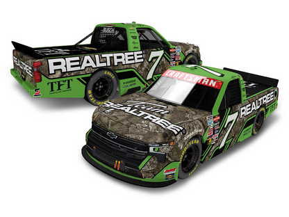 Kyle Busch 2024 - #7 Realtree (Texas Raced Win) - 1:24 ARC Chrome Diecast