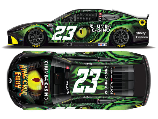 Bubba Wallace 2026 - #23 Chumba Casino King Croc Fury - 1:64 ARC Diecast