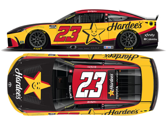 Bubba Wallace 2026 - #23 Hardee’s - 1:24 ARC Chrome Diecast