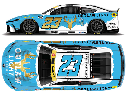 Bubba Wallace 2026 - #23 Outlaw Light Beer - 1:24 ELITE Diecast