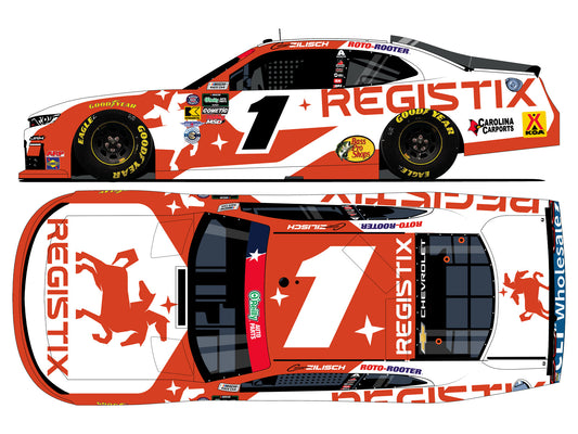 Connor Zilisch 2026 - #1 Registix - 1:24 ARC Chrome Diecast
