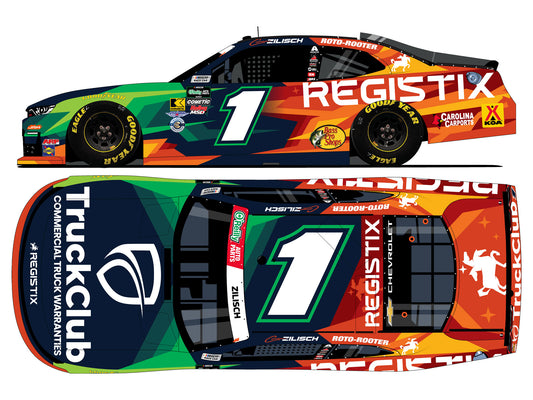 Connor Zilisch 2026 - #1 Registix Truck Club - 1:24 ARC Autographed Diecast