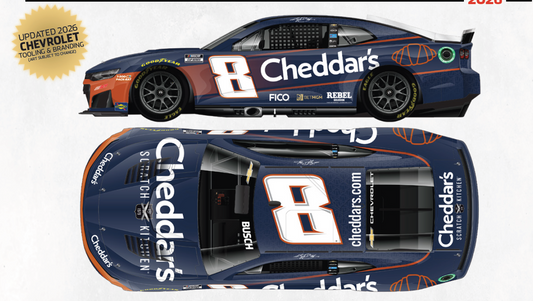 Kyle Busch 2026 - #8 Cheddar’s - 1:64 ARC Diecast