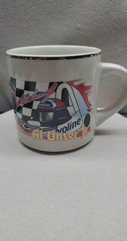 Drivers Group Championship Al Unser Jr Coffee Mug & Shot Glass
