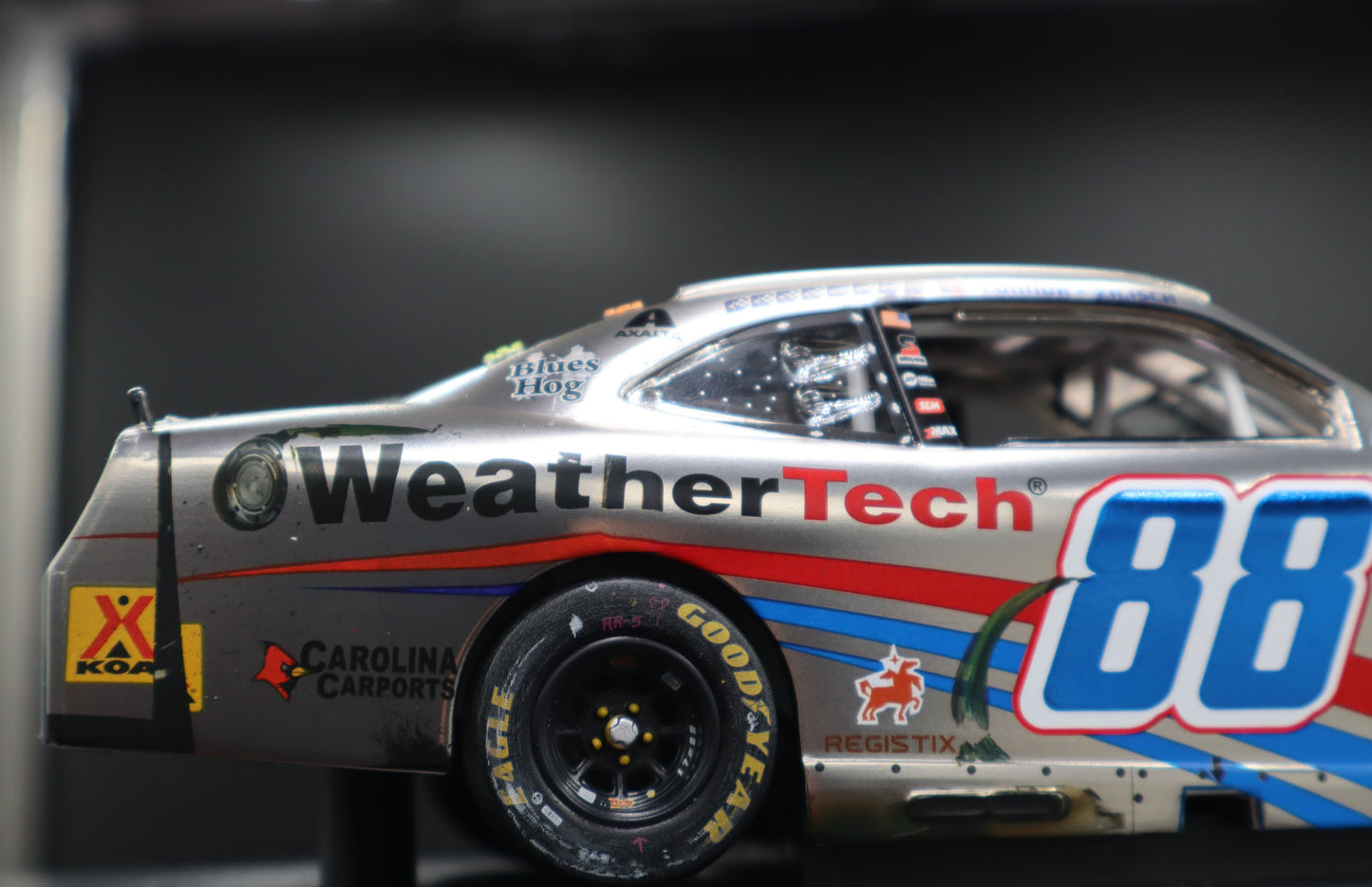 Connor Zilisch 2025 - #88 WeatherTech (Portland Raced Win) - 1:24 ARC Chrome Diecast