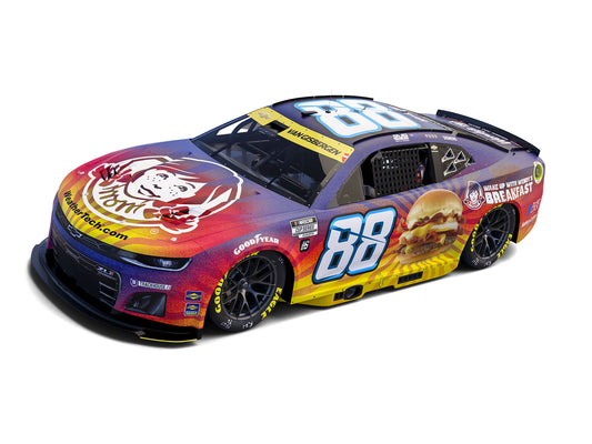 Shane van Gisbergen 2025 - #88 Wendy’s Breakfast Baconator - 1:24 ELITE Diecast